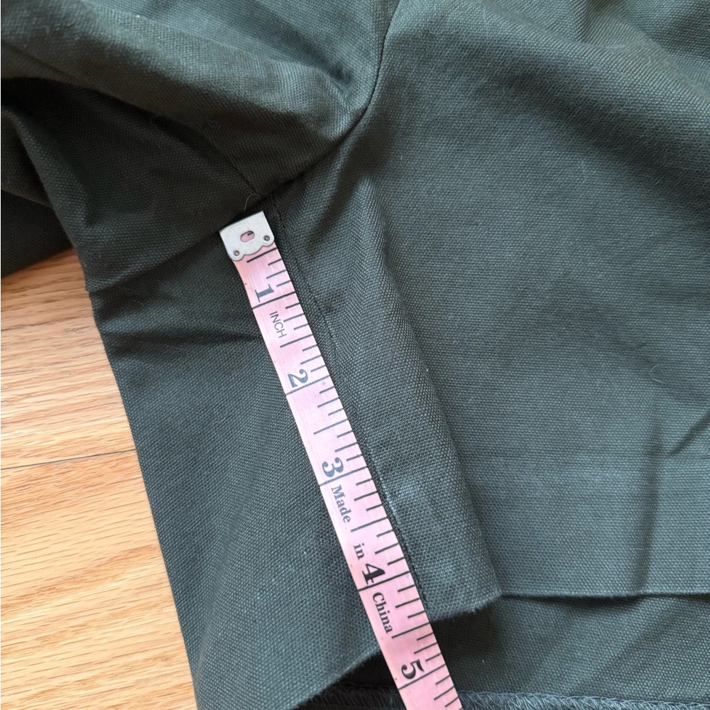 Banana Republic Women’s Green Tailored Shorts Size 2 Stretch Chino - Picture 7 of 8